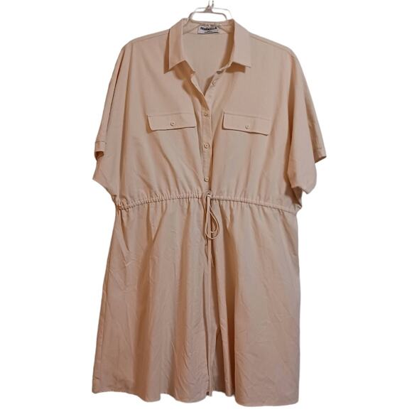 NWT Rebdolls linen blend romper 2X summer travel beach cruise vacation festival - Picture 2 of 15